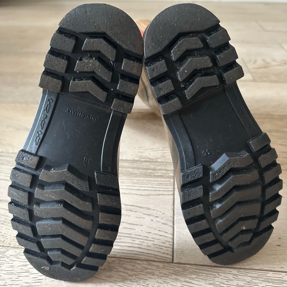 BURBERRY TALL SUPER NOVA CHECK PLAID RUBBER RAINBOOTS SIZE 36 / 6 - Picture 11 of 16